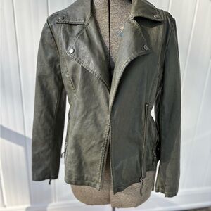 Stylish Olive Green Jacket Max Studio S